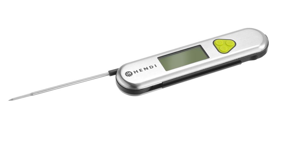 Termometer sammenleggbart og infrarødt, sølv – bilde 3