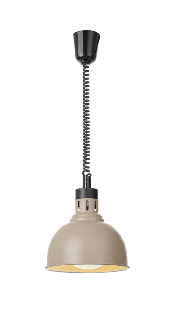 Varmelampe hev/senk kuppelformet, sølv, 250W – bilde 4