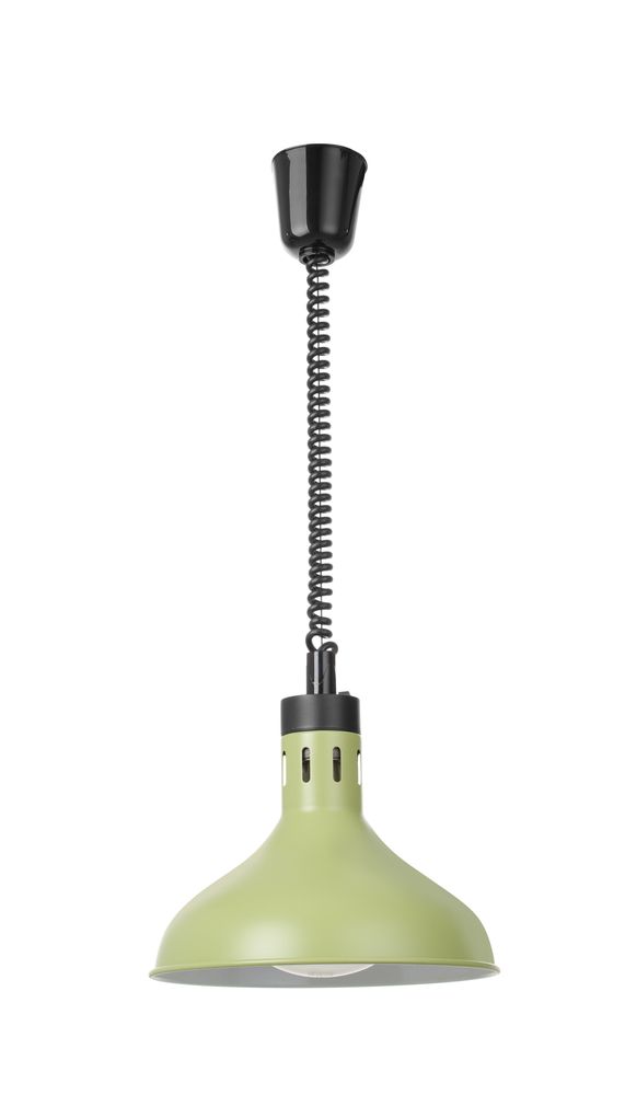 Varmelampe hev/senk klokkeformet, hvit, 250W – bilde 7