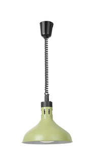 Varmelampe hev/senk klokkeformet, grønn, 250W