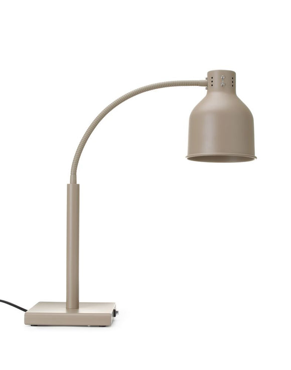 Fleksibel varmelampe , beige, 220-240V/250W, 268x203x(H)660mm