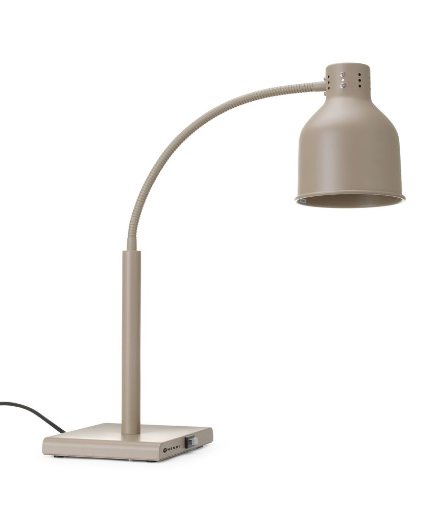 Fleksibel varmelampe , beige, 220-240V/250W, 268x203x(H)660mm