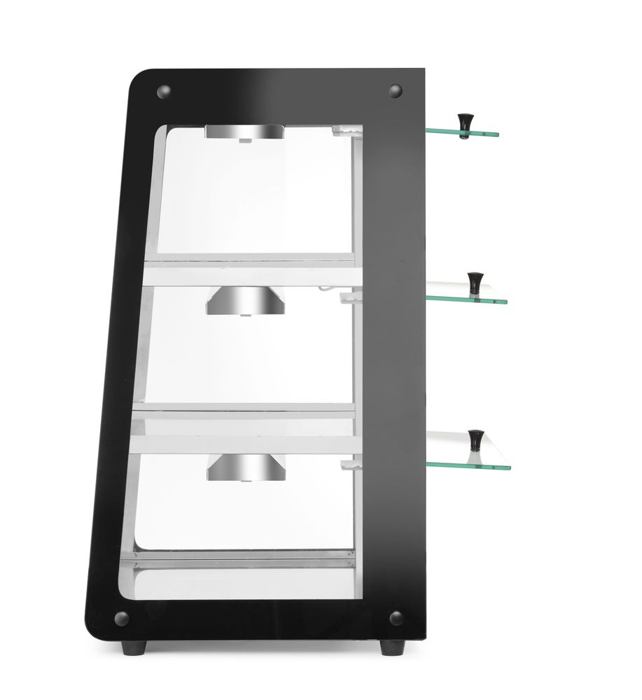 Oppvarmet benkeplateskjerm, 220-240V/500W, 472x447x(H)775mm