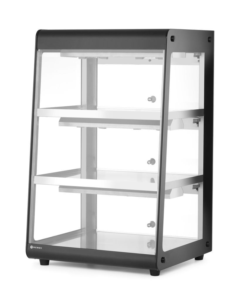 Oppvarmet benkeplateskjerm, 220-240V/500W, 472x447x(H)775mm