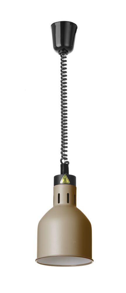 Opp- og fallvarmelampe sylindrisk - HENDI - Beige