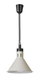 Opp- og fallvarmelampe konisk - HENDI - Hvit-1