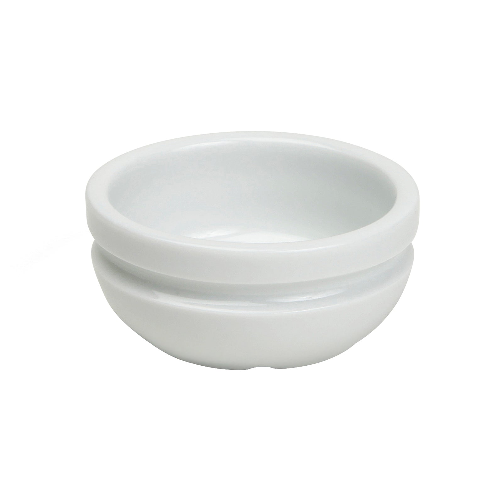 Smørskål 50g Ø 6,5 cm, hvit