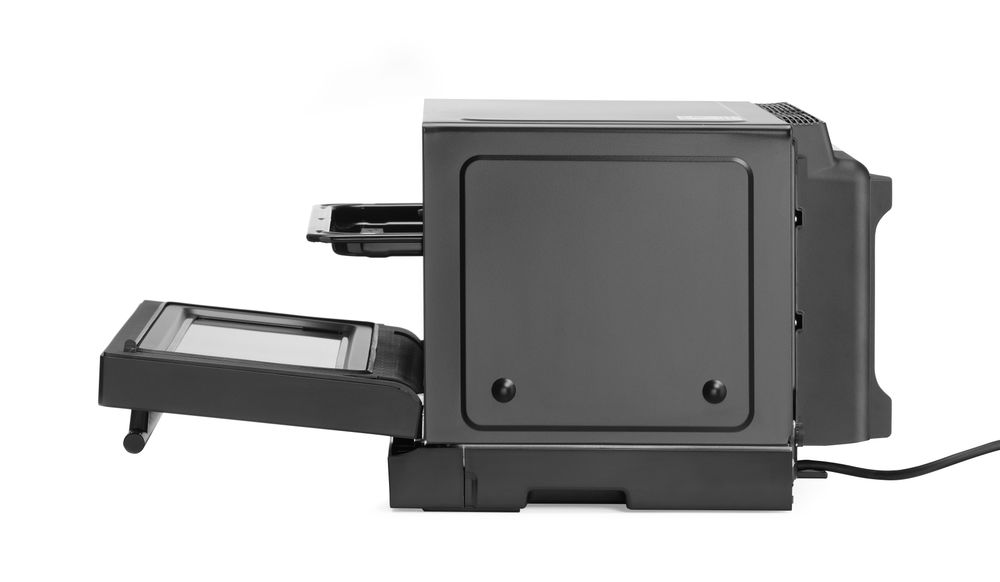 Mikrobølgeovn multifunksjon 4-i-1, 24,7L, sort, 2350W – bilde 3
