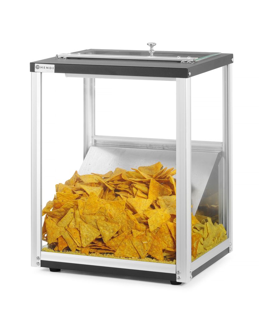 Nacho-varmer, Svart, 230V/300W, 320x390x(H)510mm