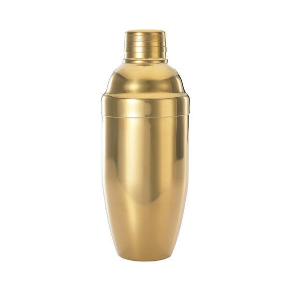 3 - delers japansk cocktailshakersett, gullbelagt - for Storkjøkken - XL - Storkjøkken