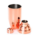 3 - delers japansk cocktailshakersett, kobberbelagt - for Storkjøkken - XL - Storkjøkken