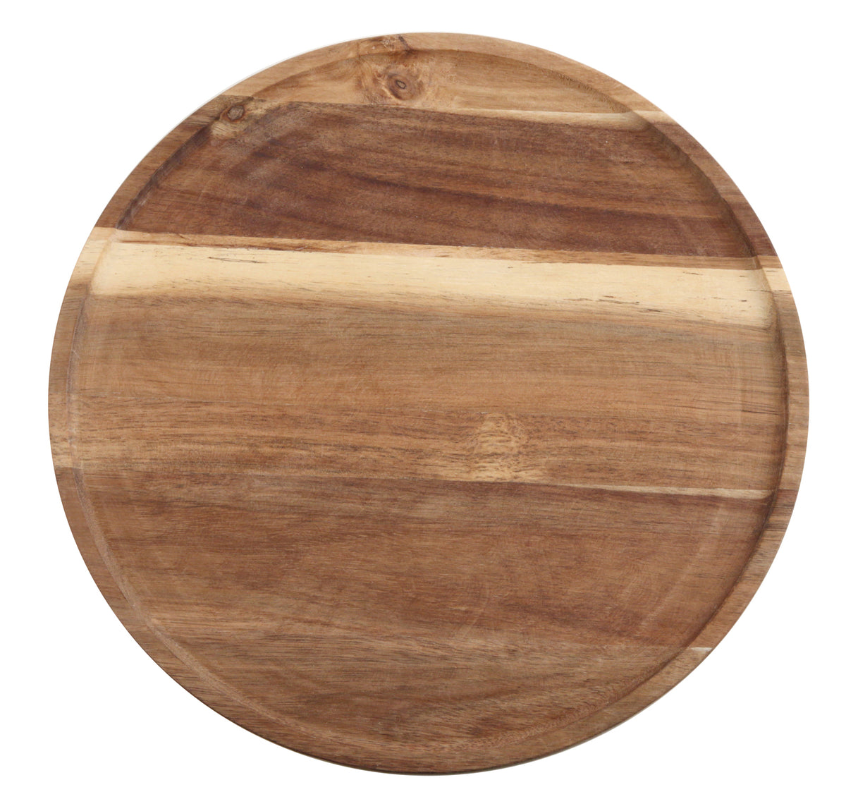Serveringsfjøl Ø 33 cm, Akasie – bilde 2