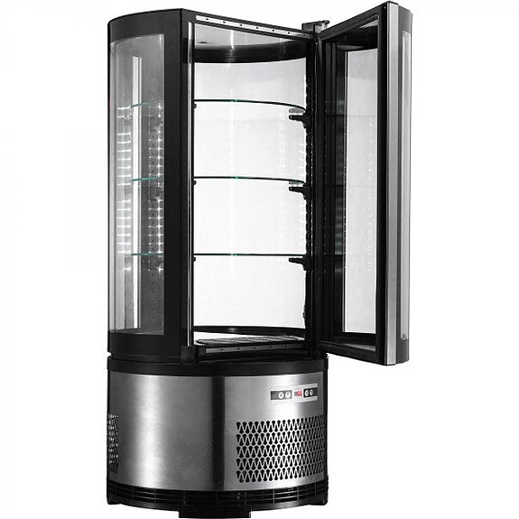 RUND KJØLEMONTER - VITRINE - MONTER 100L. - Adexa XC105L