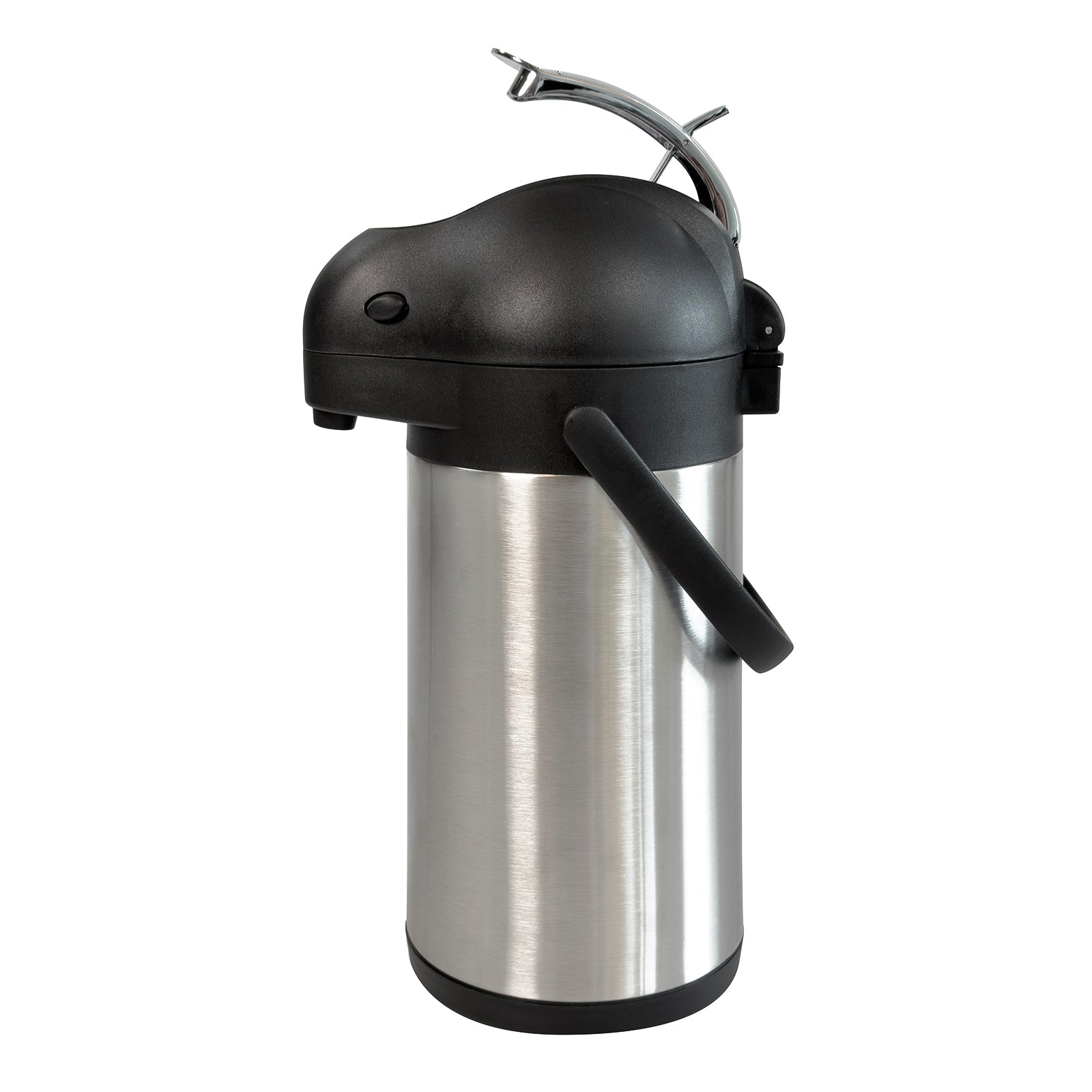 Pumpe termos 2,2L Sølv