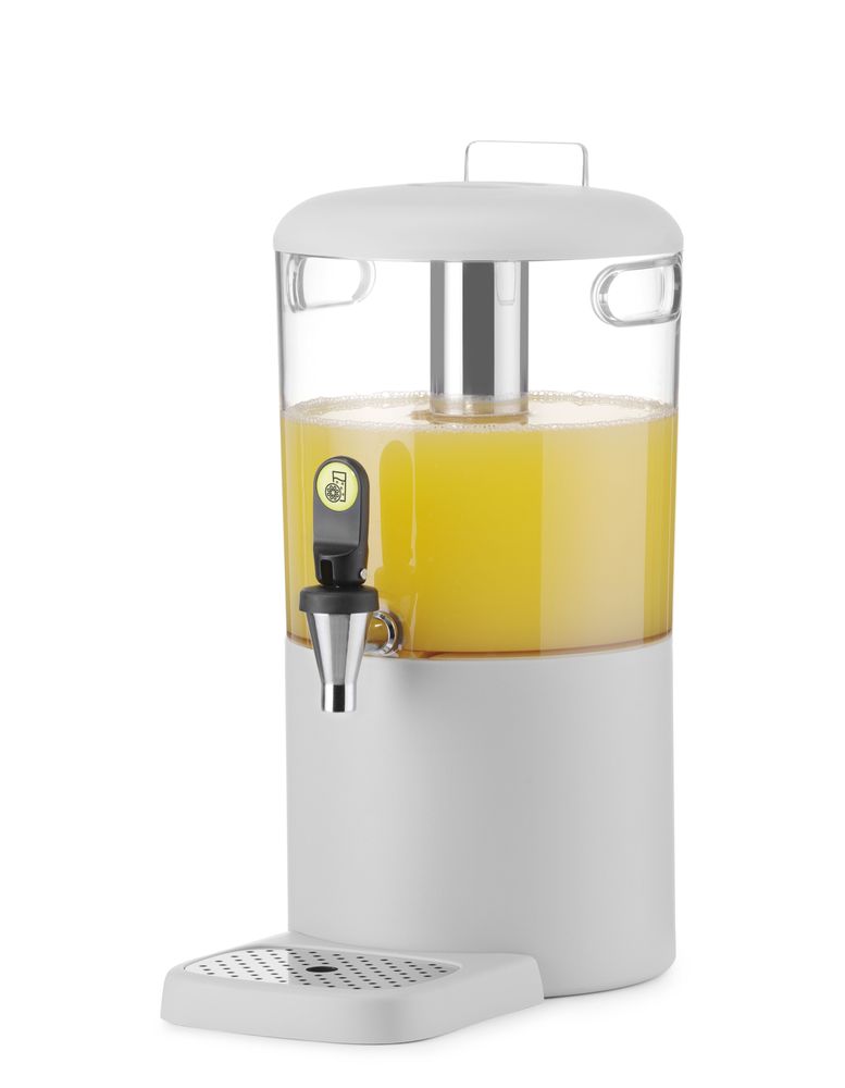 Juicer, 4 L UNIQ, designet av Robert Bronwasser, 4L, hvit, 315x211x(H)431mm