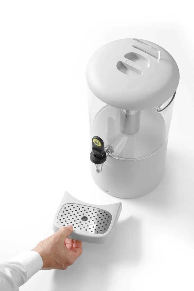 Juicer, 8 L UNIQ, designet av Robert Bronwasser, 8L, hvit, 318x216x(H)532mm