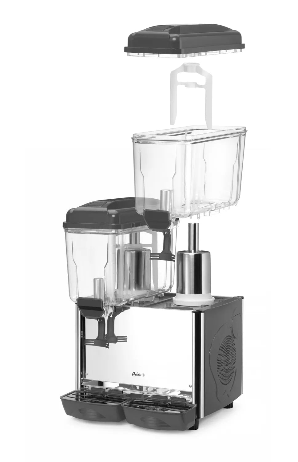Juicedispenser 2x12L, 24L, 230V/370W, 485x415x (H) 645mm
