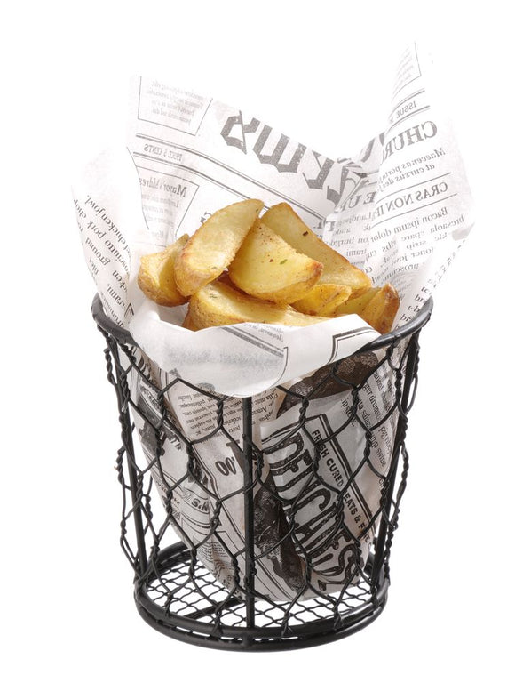 Tråd Kurv Basic Rund, Ø120X (H) 110mm