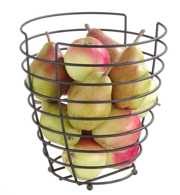 Fruktkurv svart, Ø230X (H) 250mm