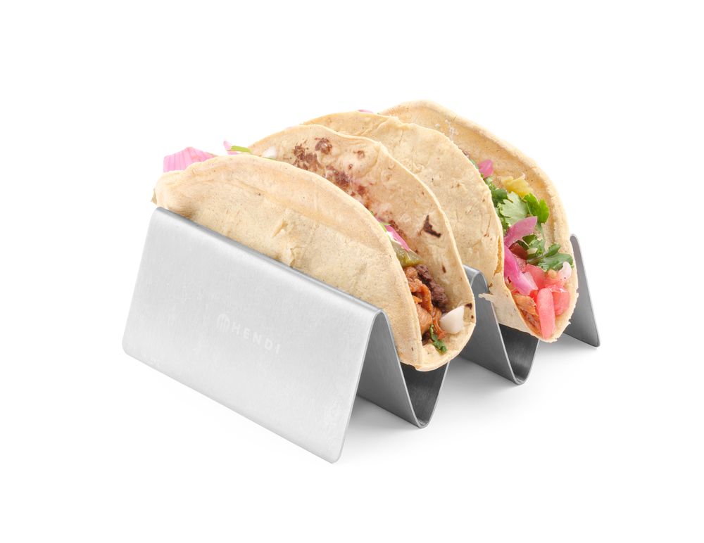 Tacoholder, 4 spor, 225x115x (H) 50mm