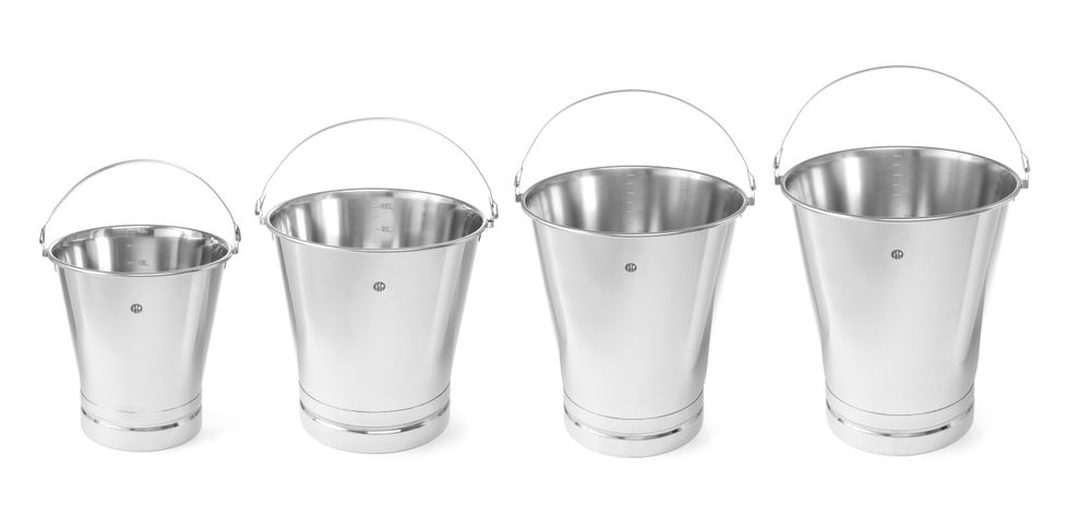 Bøtte m/forsterket base - 7L