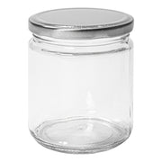 Glass med skrulokk 450ml