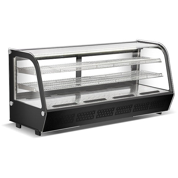 ADEXA KJØLEVITRINE - KJØLEMONTER BUET OG RETT GLASS 268L. - Adexa CW250RB