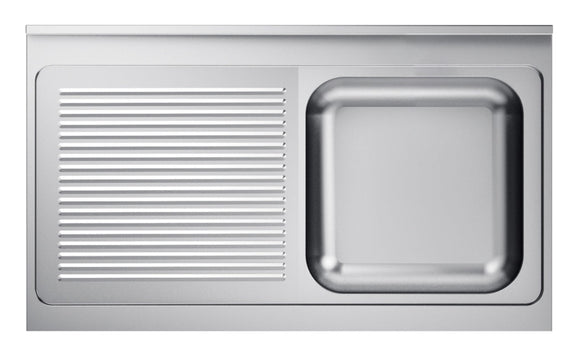 600,s servanhet bordplate 1 høyre 1200, - for Storkjøkken - XL - Storkjøkken