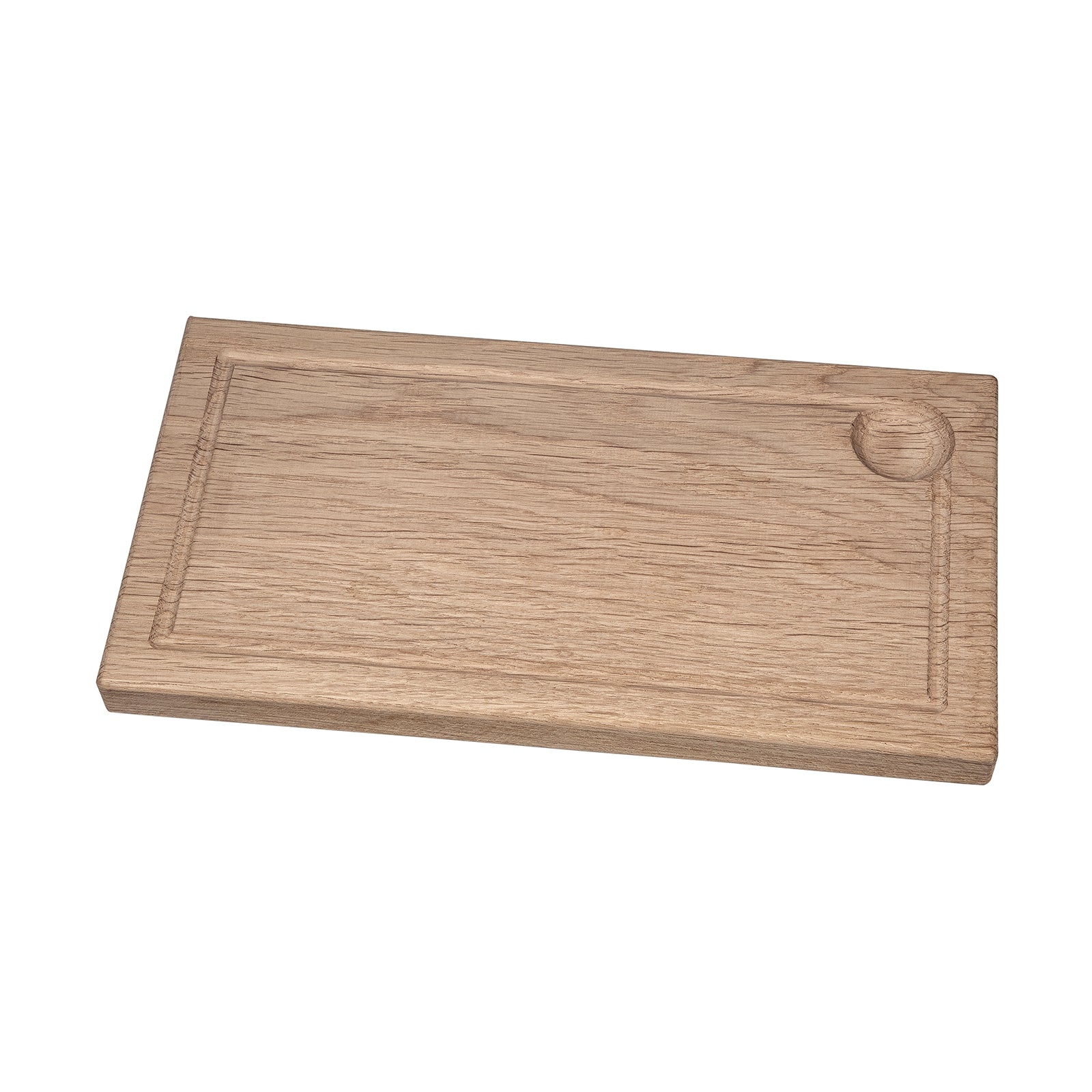 Plankestekfjøl i eik 32x17cm