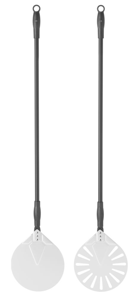 Pizza spade, perforert, 230x1200mm