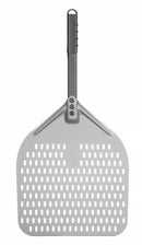 Pizza spade med kort håndtak, kvadrat, perforert, 300x660mm-1
