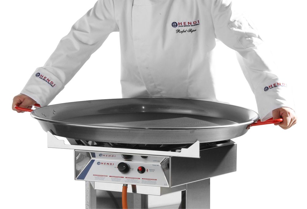 Paellakoker med panne Fiesta 600, 4,8kw, 600x600x (h) 870mm