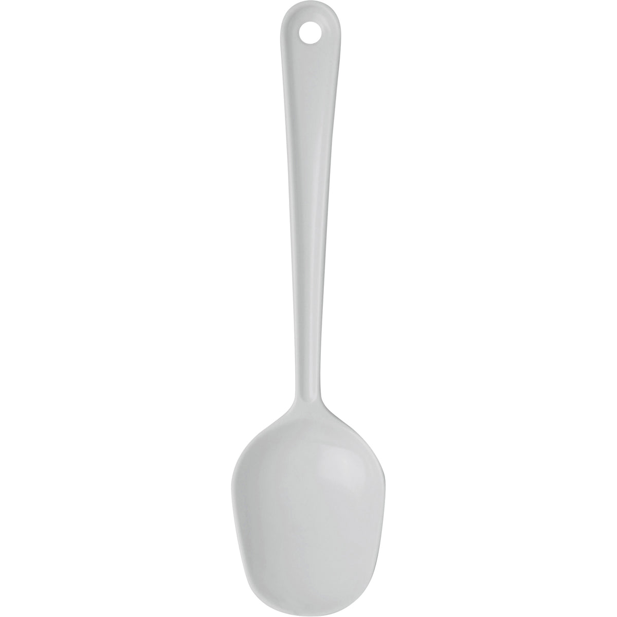 Plastskje 21,5 cm, hvit – bilde 2