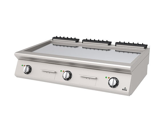 PROFF CHROME - FLATGRILL - GRILPLATE 40, 60, 80 OG 120cm Frigotek Storkjøkken - Atalay AEI-1273