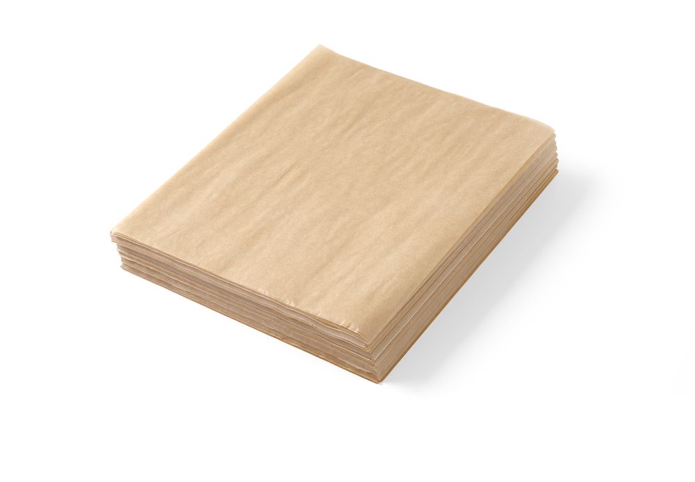 Fettfast papir  - 500 stk, Beige, 500 stk., 200x250mm