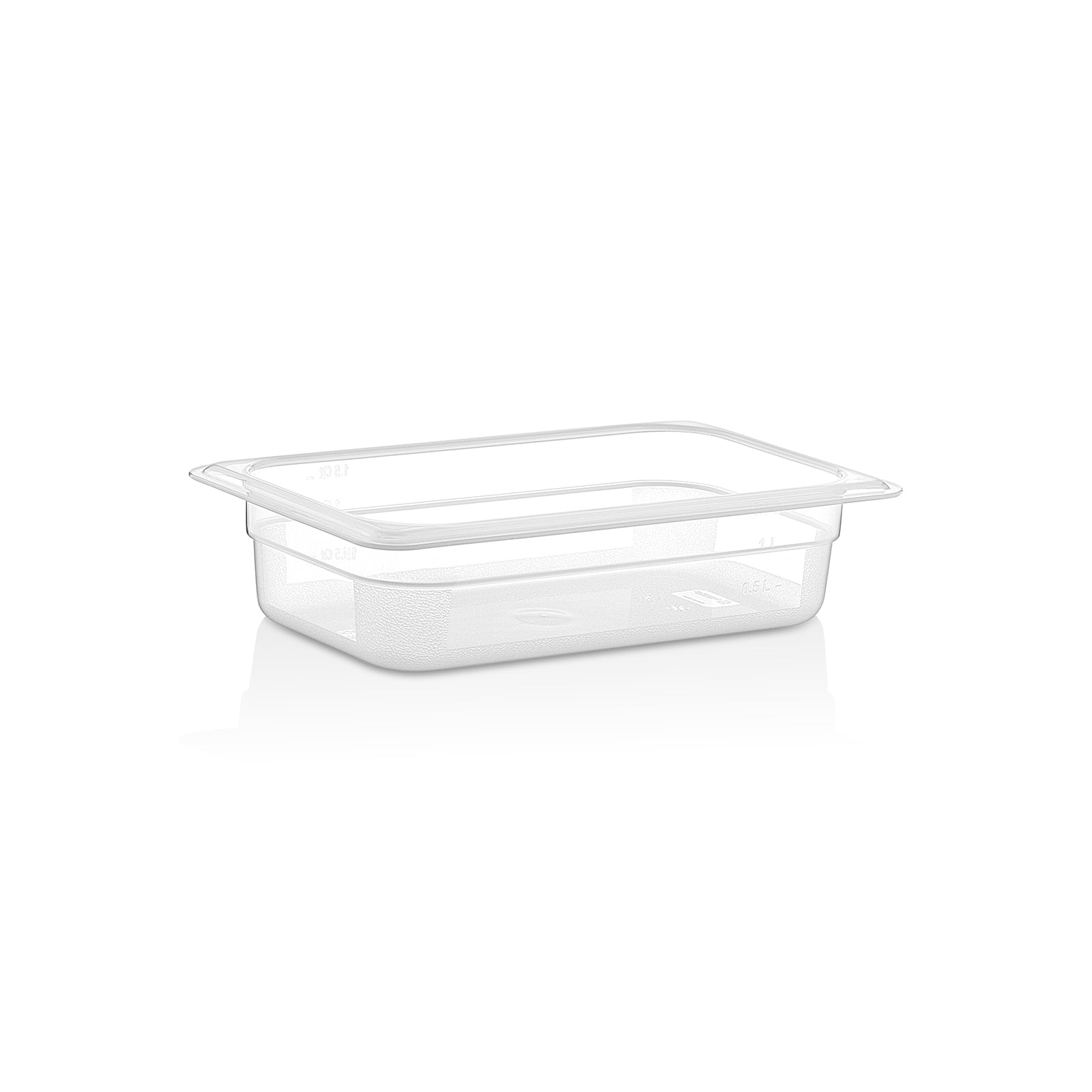 GN kantine PP 1/4 -65 Transparent