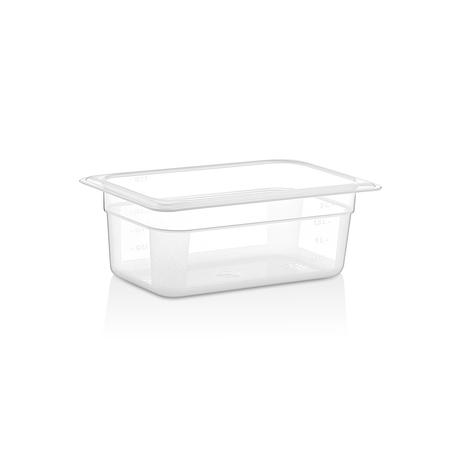 GN kantine PP 1/4 -100 transparent