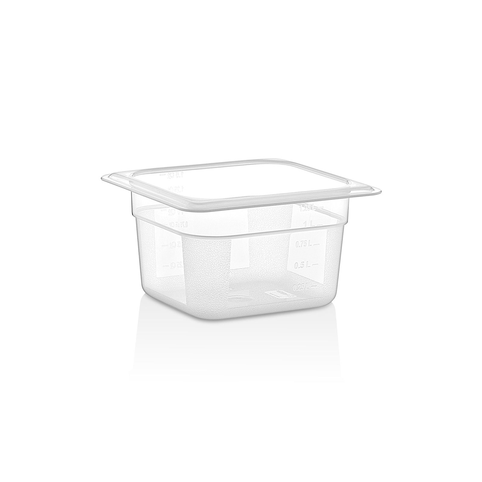 GN kantine PP 1/6 -100 Transparent
