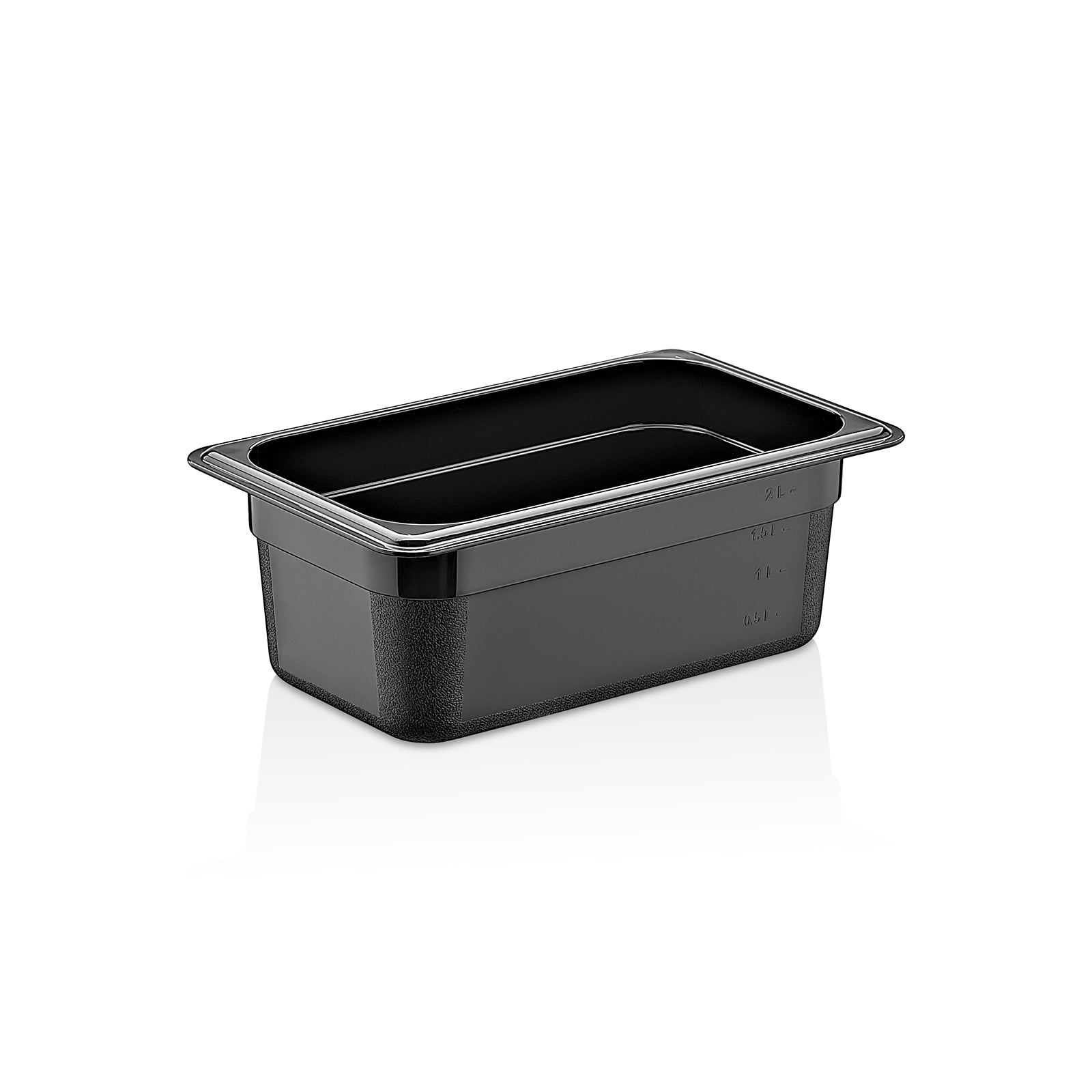 GN kantine PP 1/4-100 svart