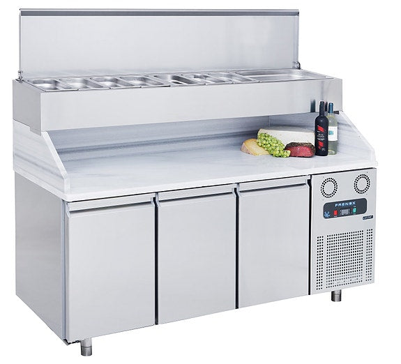 PIZZABENK MED MARMOR FOR 46X66 brett