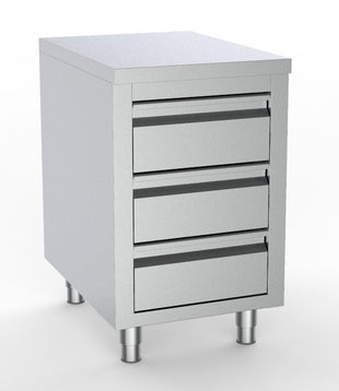 700 arbeidsbord med 3 skuffer 500, - for Storkjøkken - XL - Storkjøkken