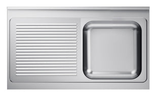 700, - bordplate 1 høyre 1200, - for Storkjøkken - XL - Storkjøkken