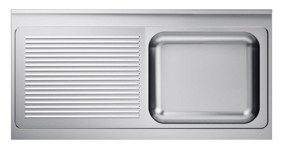 700, - bordplate 1 høyre 1400, - for Storkjøkken - XL - Storkjøkken