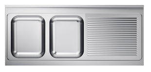 700, - bordplate 2 venstre 1600, - for Storkjøkken - XL - Storkjøkken