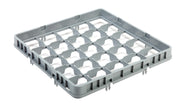 Påbygg for oppvaskkurv, 25 rom, 500x500x75 mm