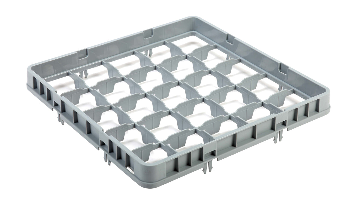 Påbygg for oppvaskkurv, 25 rom, 500x500x75 mm