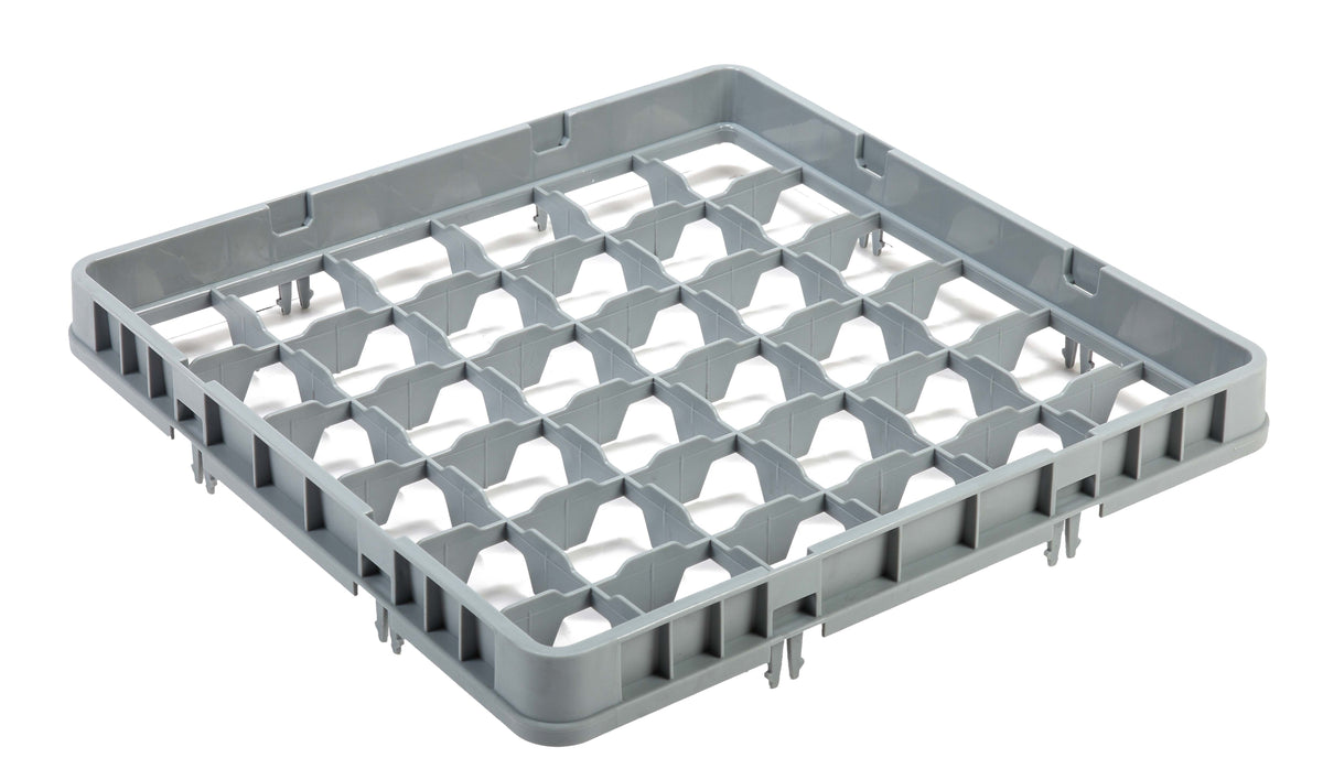 Påbygg for oppvaskkurv, 36 rom, 500x500x75 mm