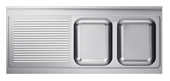 700,- oppvankens bordplate 2 høyre 1600,-