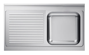 600,s servanhet bordplate 1 høyre 1200,-