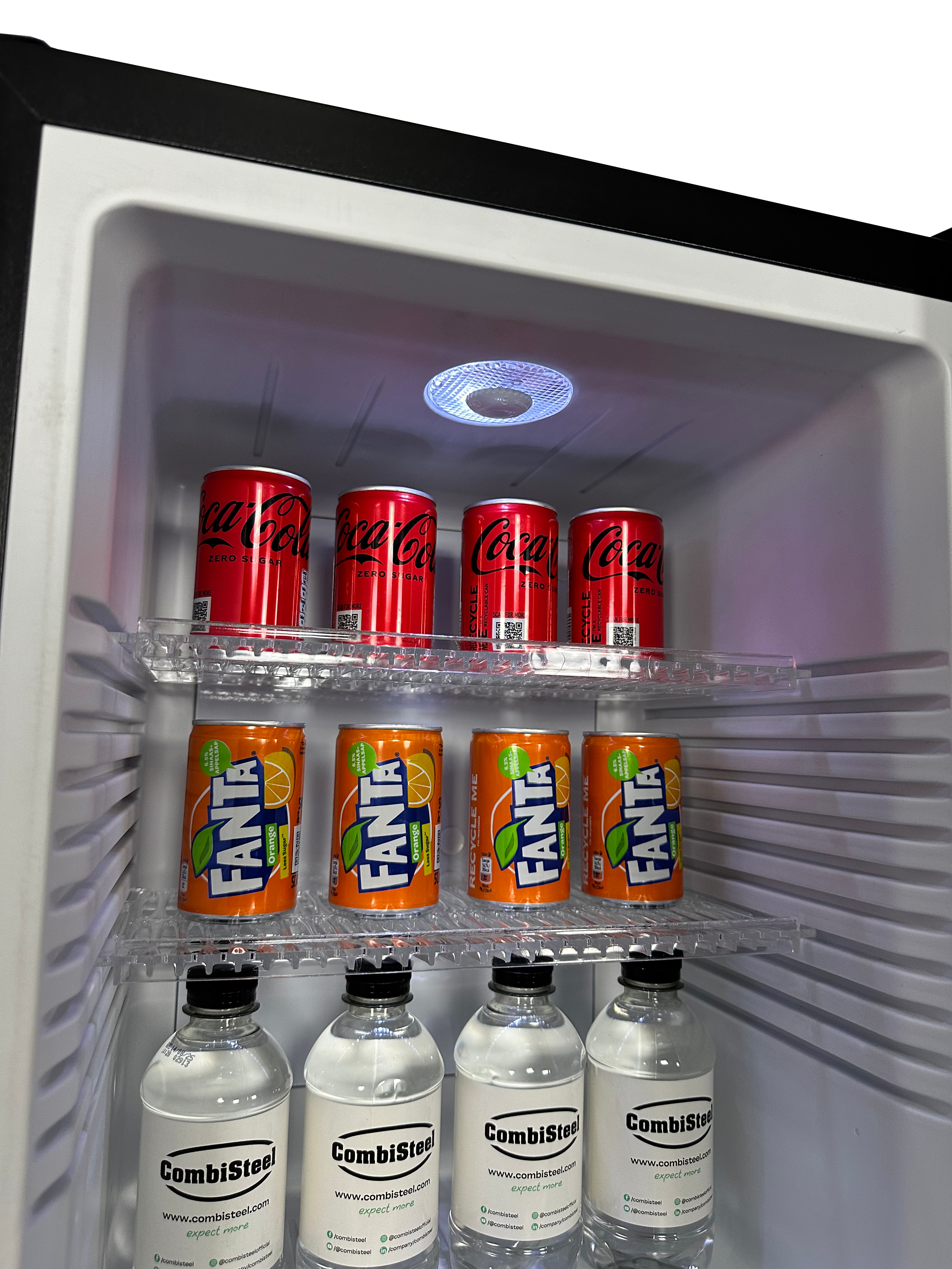 Minibar 40l glassdør peltier system
